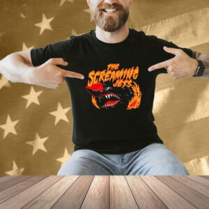 The Screaming Jets Flaming Jet T-Shirt