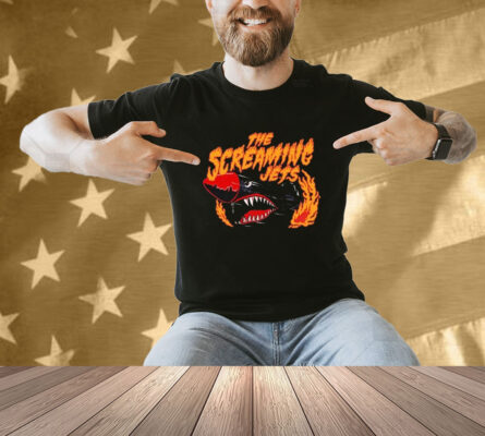 The Screaming Jets Flaming Jet T-Shirt