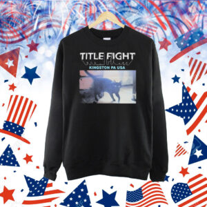 Title Fight Kingston PA USA Cat Shirt