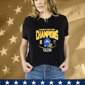 Toledo Rockets Football 2024 GameAbove Sports Bowl Bound Champions NCAAF Bowl Games 2024-2025 T-Shirt