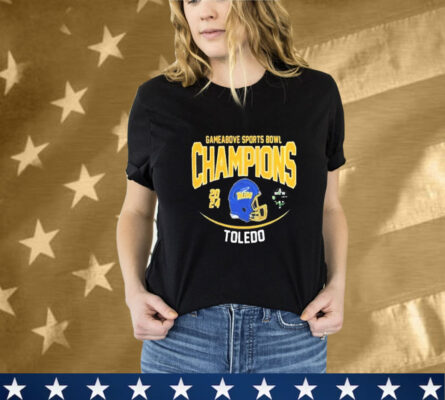 Toledo Rockets Football 2024 GameAbove Sports Bowl Bound Champions NCAAF Bowl Games 2024-2025 T-Shirt