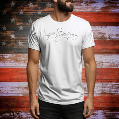 Top Jeremy Bearimy signature Tee Shirt