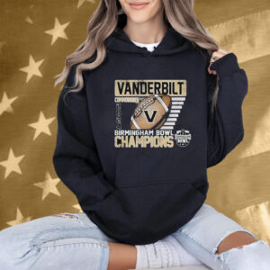 Vanderbilt Commodores 2024 Birmingham Bowl Champions T-Shirt