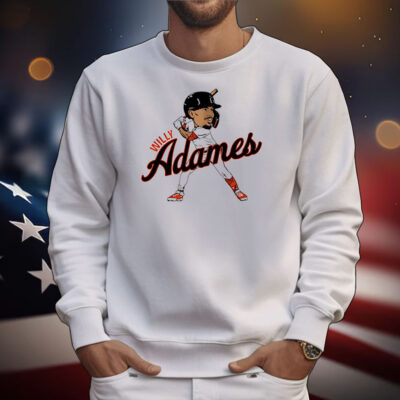 Willy Adames San Francisco Giants MLB baseball caricature vintage T-Shirt