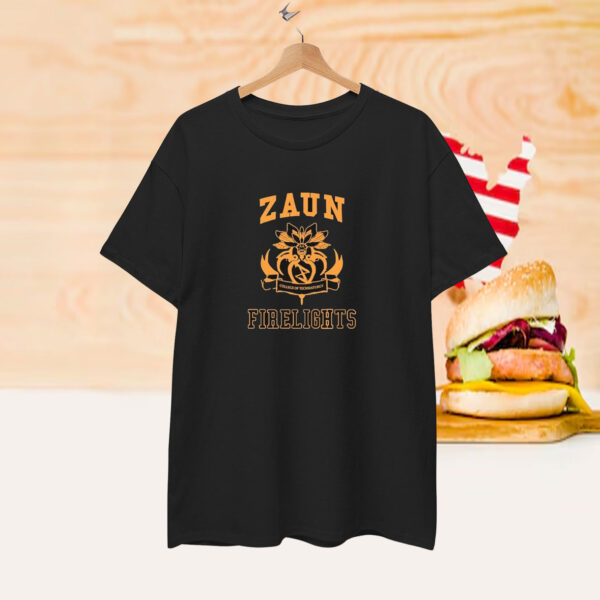 Zaun Firelights College Of Techmaturgy T-Shirt