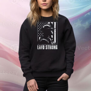 LAFD Strong California Strong Pray For LA Tee Shirt