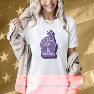 Minnesota Vikings Foan Finger T-Shirt