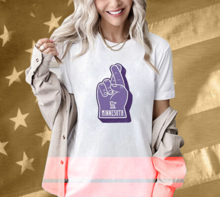 Minnesota Vikings Foan Finger T-Shirt