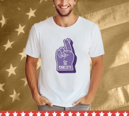 Minnesota Vikings Foan Finger T-Shirt