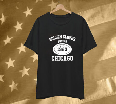 Nick Fuentes Golden Gloves Boxing Chicago Est 1923 Tee Shirt