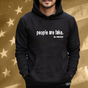 People Are Fake Mr Anderson Tee Shirt