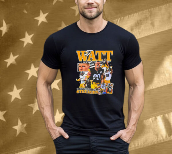 Pittsburgh Steelers TJ Watt 90 T-Shirt