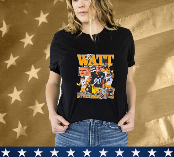 Pittsburgh Steelers TJ Watt 90 T-Shirt