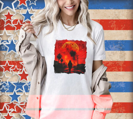Pray For Los Angeles Los Angeles Wildfires Png Pray for California T-Shirt
