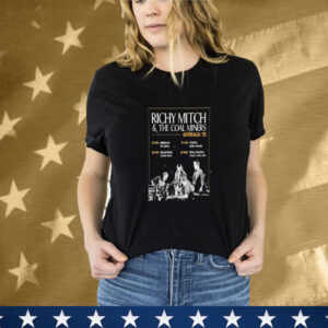 Richy Mitch & The Coal Miners Australia 2024 Tour T-Shirt