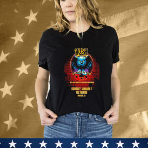 Rush Archives January 11 2025 Fox Theatre in Boulder CO T-Shirt