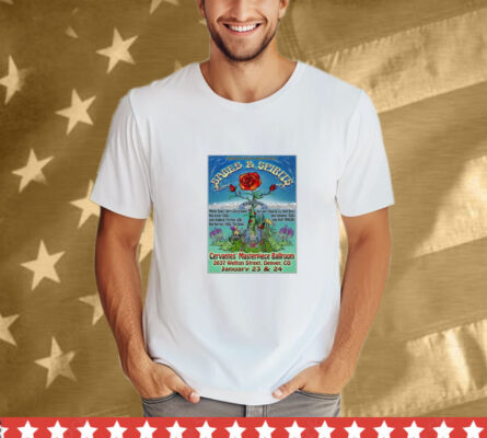 Sages And Spirits Event Cervantes Masterpiece Ballroom In Denver, CO Tour 2025 T-Shirt