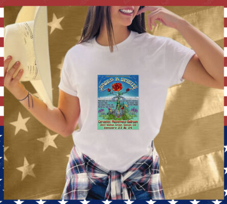Sages And Spirits Event Cervantes Masterpiece Ballroom In Denver, CO Tour 2025 T-Shirt
