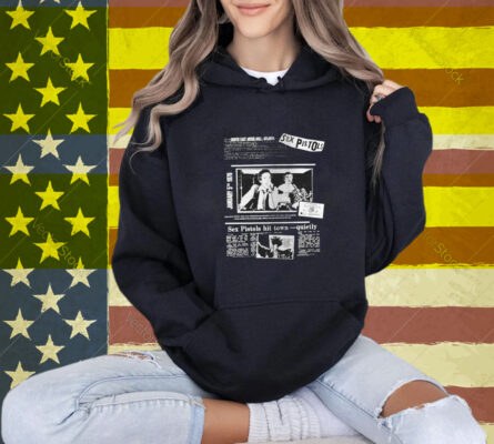 Sex Pistols Hit Town Quietly Live In The USA ’78 South East Music Hall Atlanta T-Shirt