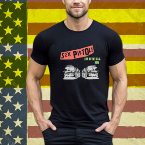 Sex Pistols Live In The USA ’78 Nowhere Boredom Bus T-Shirt