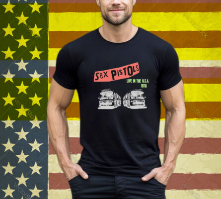 Sex Pistols Live In The USA ’78 Nowhere Boredom Bus T-Shirt