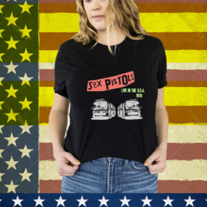 Sex Pistols Live In The USA ’78 Nowhere Boredom Bus T-Shirt