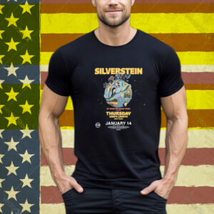 Silverstein 25 Years of Noise Jan 14 2025 359 Ganson St, Buffalo, NY T-Shirt