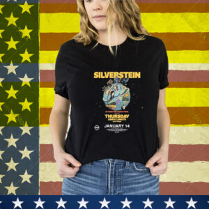 Silverstein 25 Years of Noise Jan 14 2025 359 Ganson St, Buffalo, NY T-Shirt