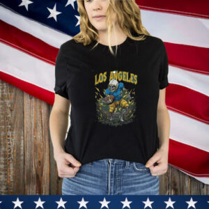 Skeleton Los Angeles Football Los Angeles T-Shirt