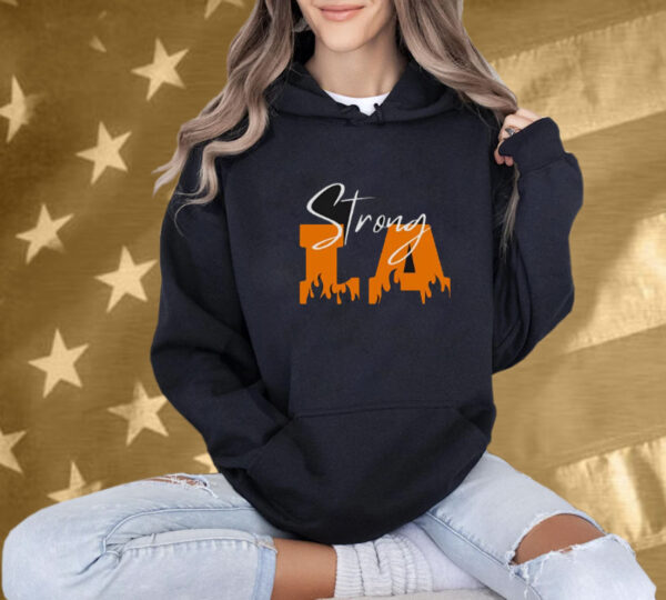 Strong Los Angeles LA Fire Tshirt T-Shirt