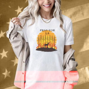 Strong Matching Forest Tee LA Graphic T-Shirt