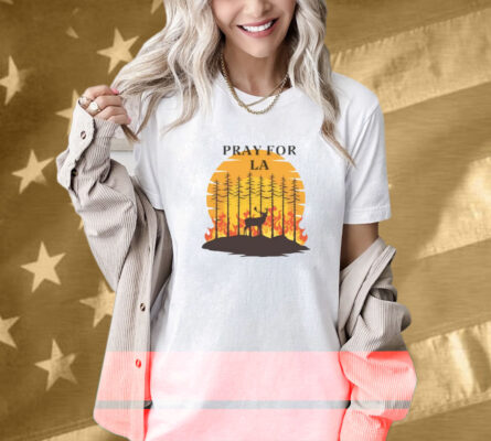 Strong Matching Forest Tee LA Graphic T-Shirt