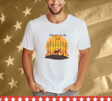 Strong Matching Forest Tee LA Graphic T-Shirt