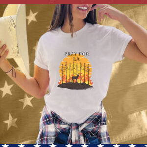 Strong Matching Forest Tee LA Graphic T-Shirt