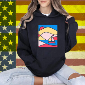 Summer Salt Geometric Sailboat T-Shirt