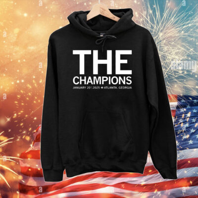 The Champions january 20th 2025 Atlanta Georgia T-Shirt