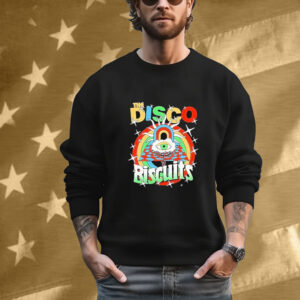 The Disco Biscuits NYE 2025 Eye Rainbow Tee Shirt