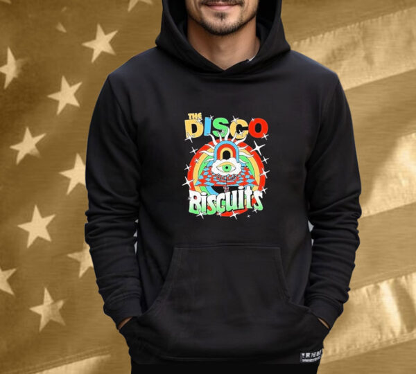 The Disco Biscuits NYE 2025 Eye Rainbow Tee Shirt