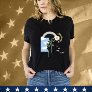 Trousdale Out of My Mind Flower Rainbow Sky T-Shirt