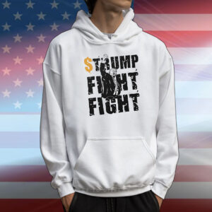 Trump fight fight coin meme T-Shirt
