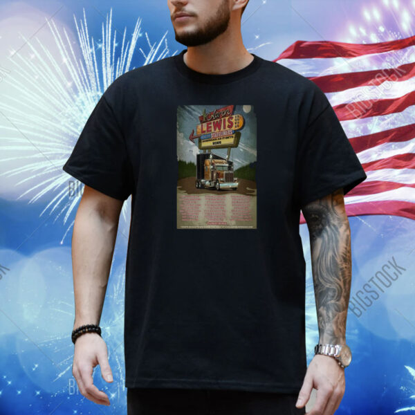 Aaron Lewis The American As It Gets Tour 2025 Shirt