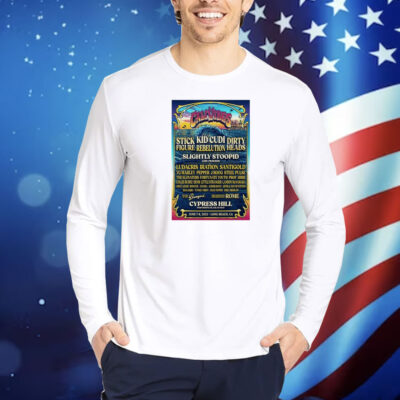 Cali Vibes Fest June 7-8 2025 In Long Beach CA Tour Shirt