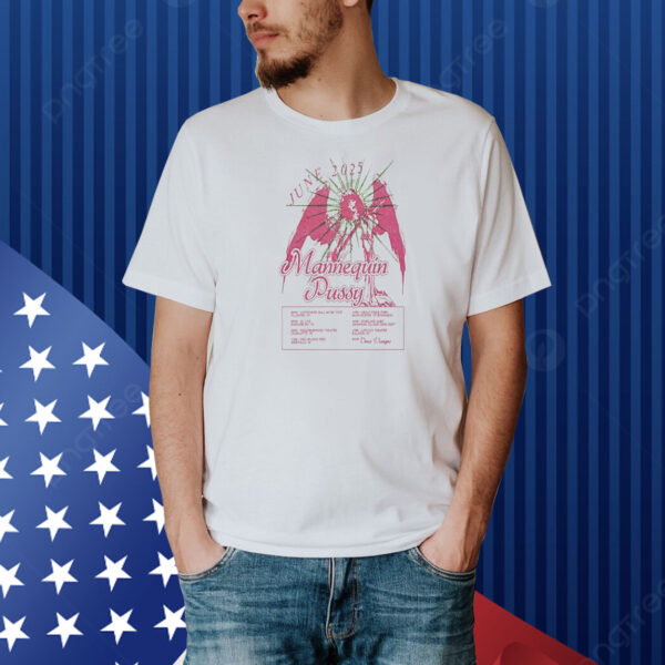 Deux Visages Mannequin Pussy East Coast Tour June 2025 Shirt