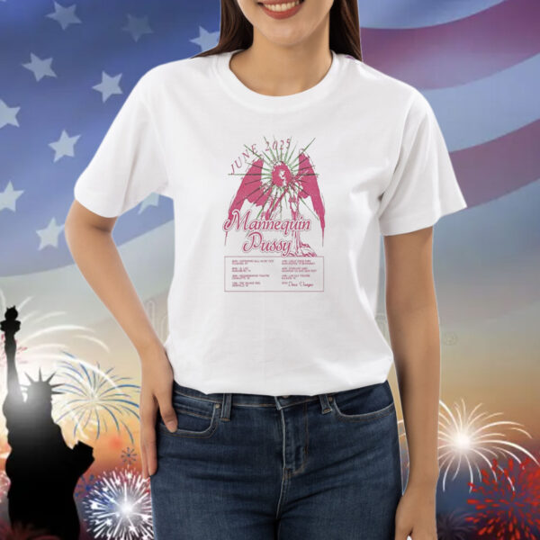 Deux Visages Mannequin Pussy East Coast Tour June 2025 Shirt