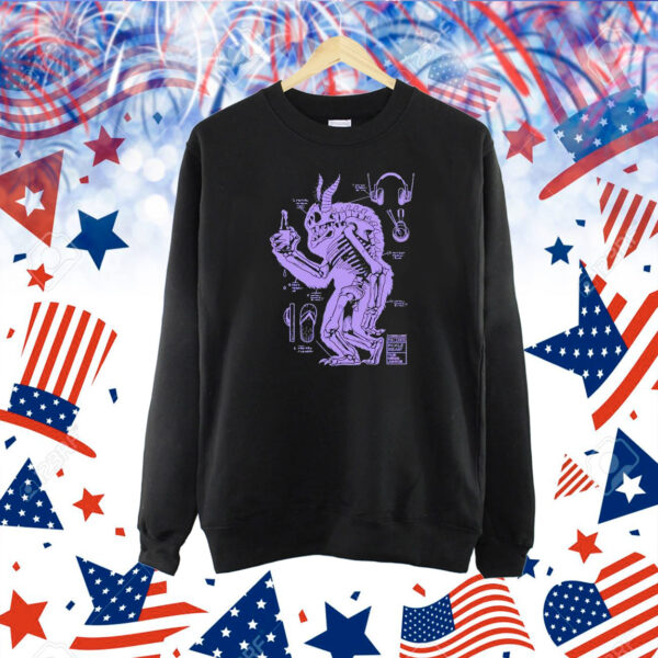 The News Junkie Fickle Beast X-Ray Shirt