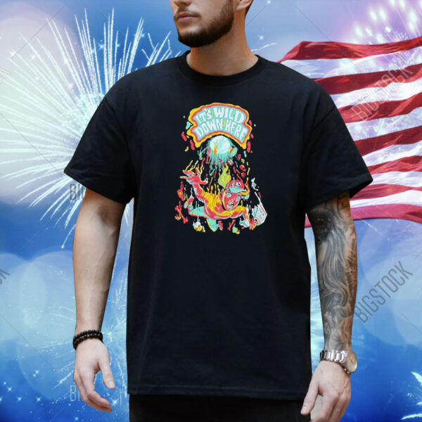The News Junkie It’s Wild Down Here Shirt