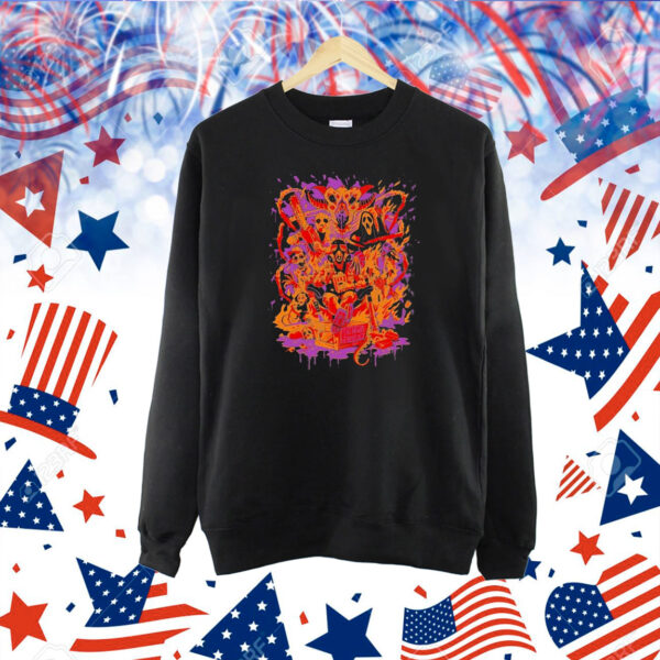 The News Junkie Watch It Burn Nightmare Shirt
