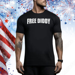50 Cent Wearing Free Diddy Tee Shirt