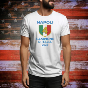 Napoli Campione D’Italia 2025 Tee Shirt