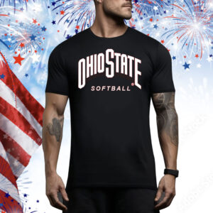 OSU Softball Logo Stack Tee Shirt